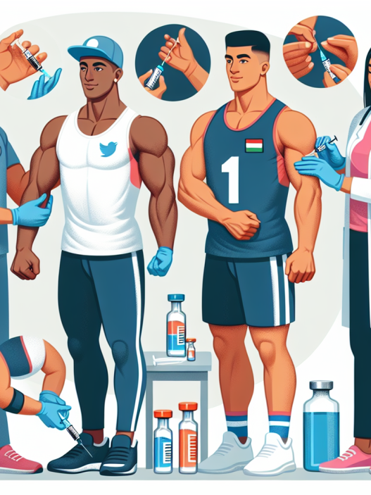 Controlled use of oxymetholone injection in athletes