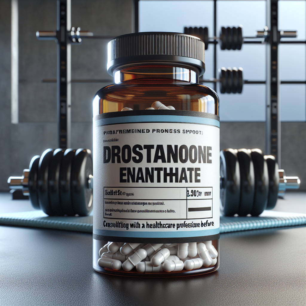 Popular supplement for strength and endurance: drostanolone enanthate