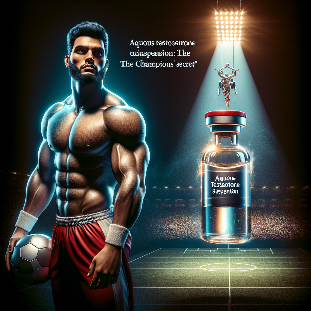 Aquous testosterone suspension: the champions' secret