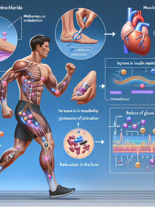 How metformin hydrochloride impacts metabolism during physical activity