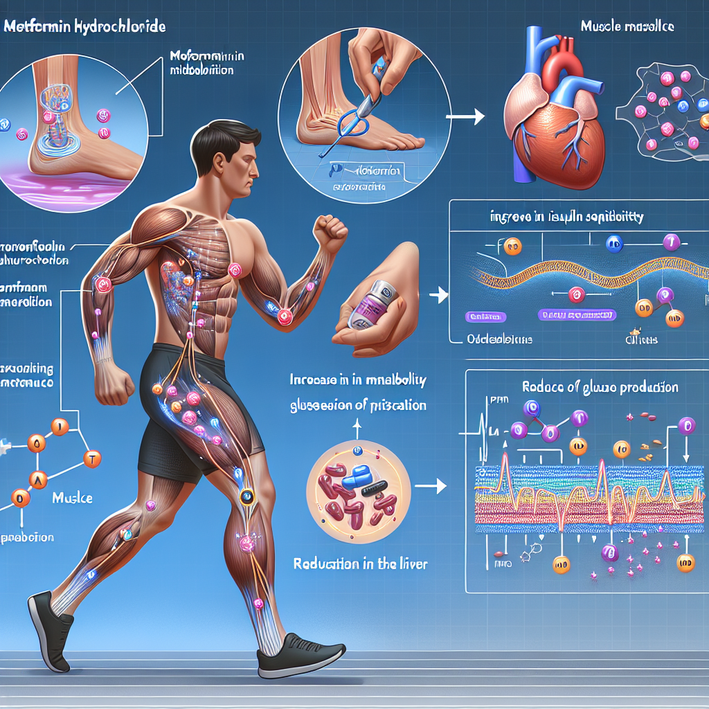 How metformin hydrochloride impacts metabolism during physical activity