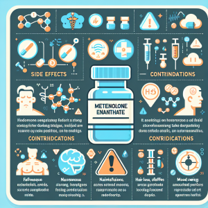 Injectable metenolone enanthate: side effects and contraindications