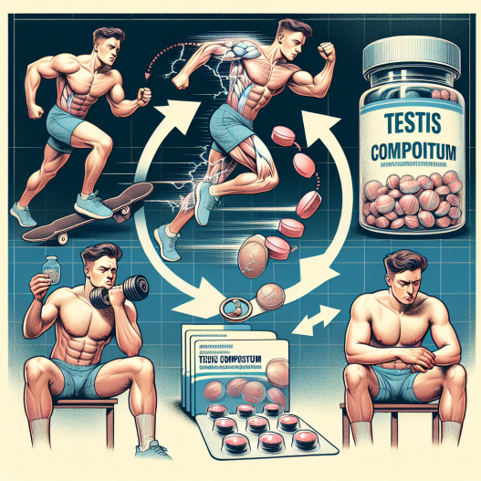 Accelerating muscle recovery with testis compositum