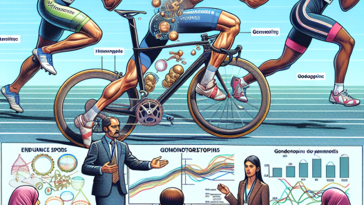 Regulating gonadotropin use in endurance sports