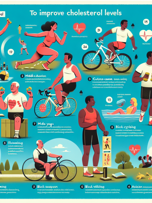 Strategies to improve cholesterol levels through physical activity