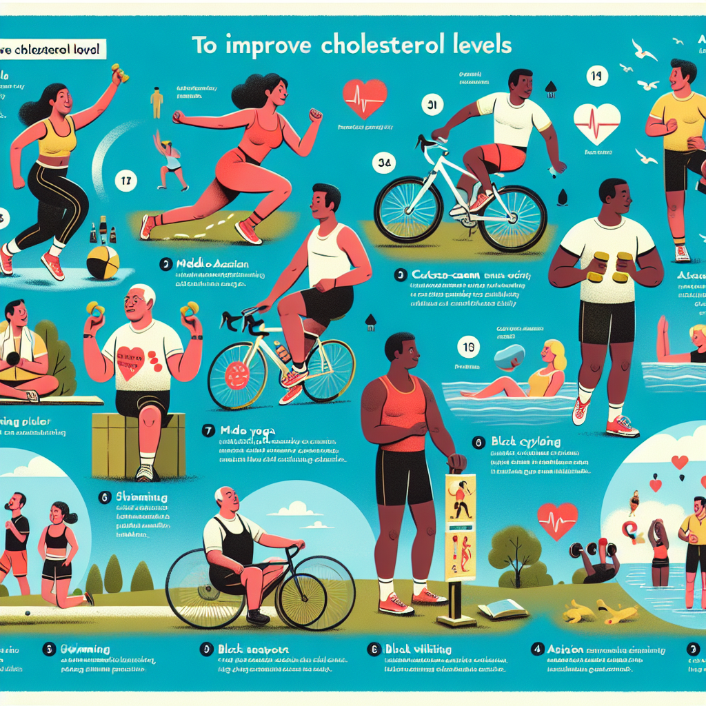 Strategies to improve cholesterol levels through physical activity