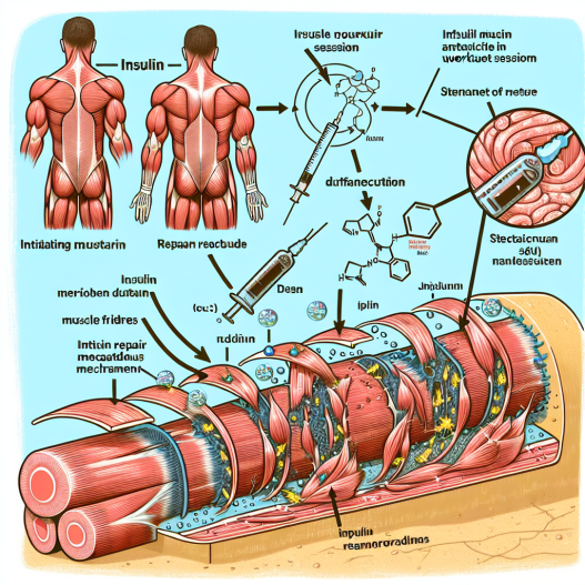 The role of insulin in muscle repair after training