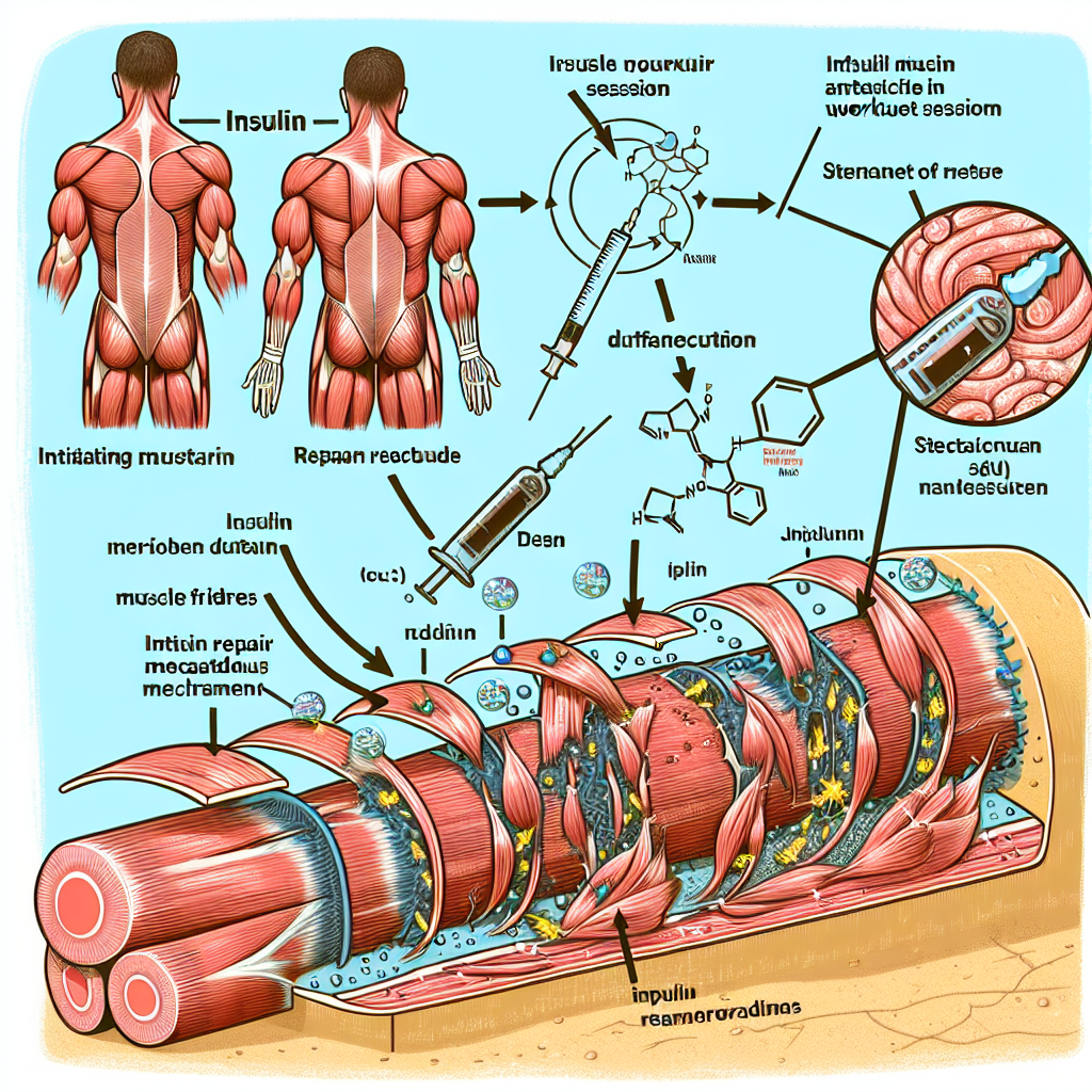 The role of insulin in muscle repair after training