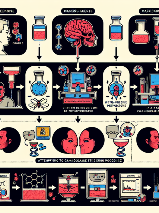 Masking agents and methandienone compresse detection
