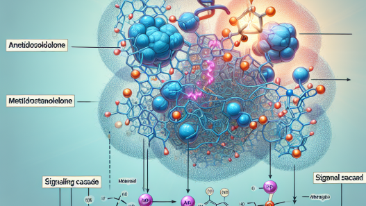 Pharmacodynamics of metildrostanolone: receptor binding and signal pathways
