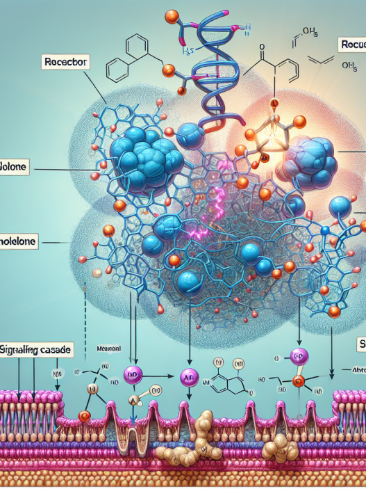 Pharmacodynamics of metildrostanolone: receptor binding and signal pathways