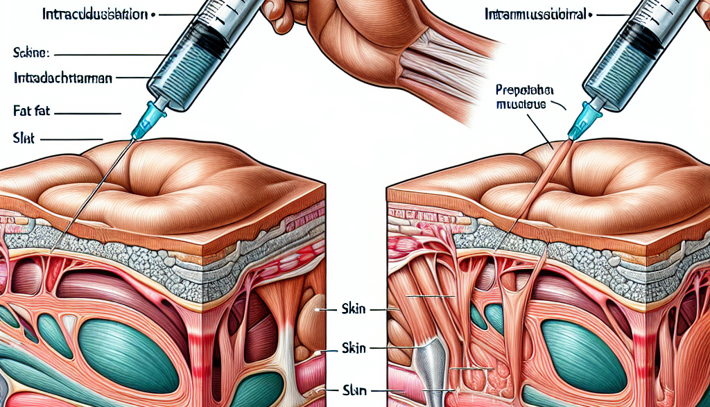 Subcutaneous vs intramuscular administration of mibolerone