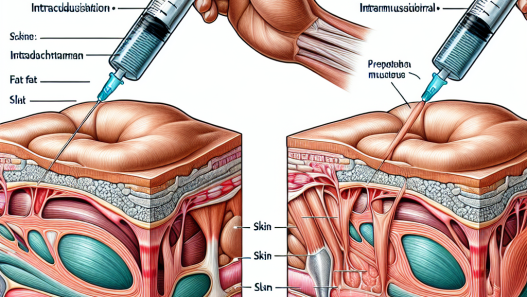 Subcutaneous vs intramuscular administration of mibolerone