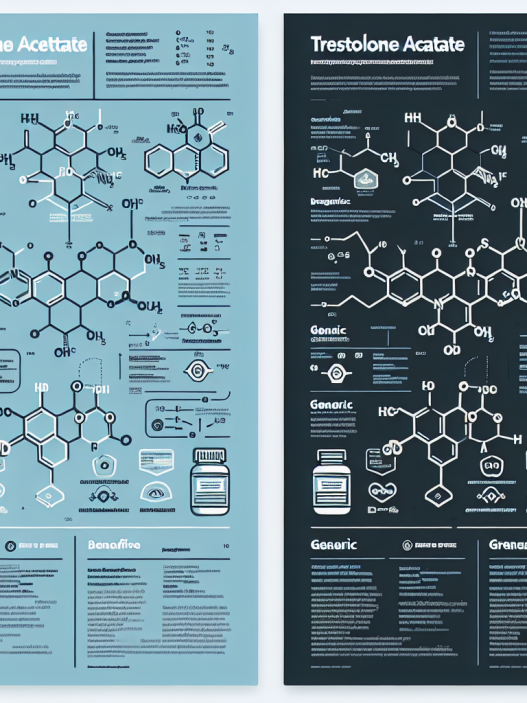 Brand names and generic versions of trestolone acetato