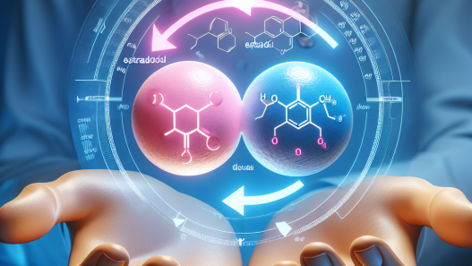 Estradiol management during halotestin use