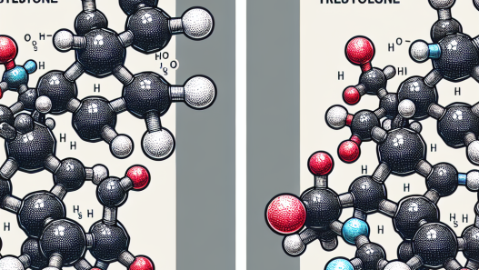 Free testosterone levels and trestolone