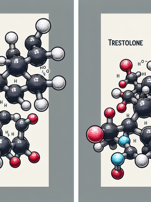 Free testosterone levels and trestolone