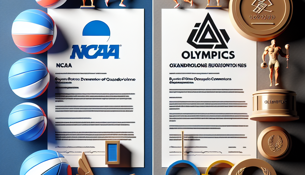 Ncaa and olympic rules on oxandrolone
