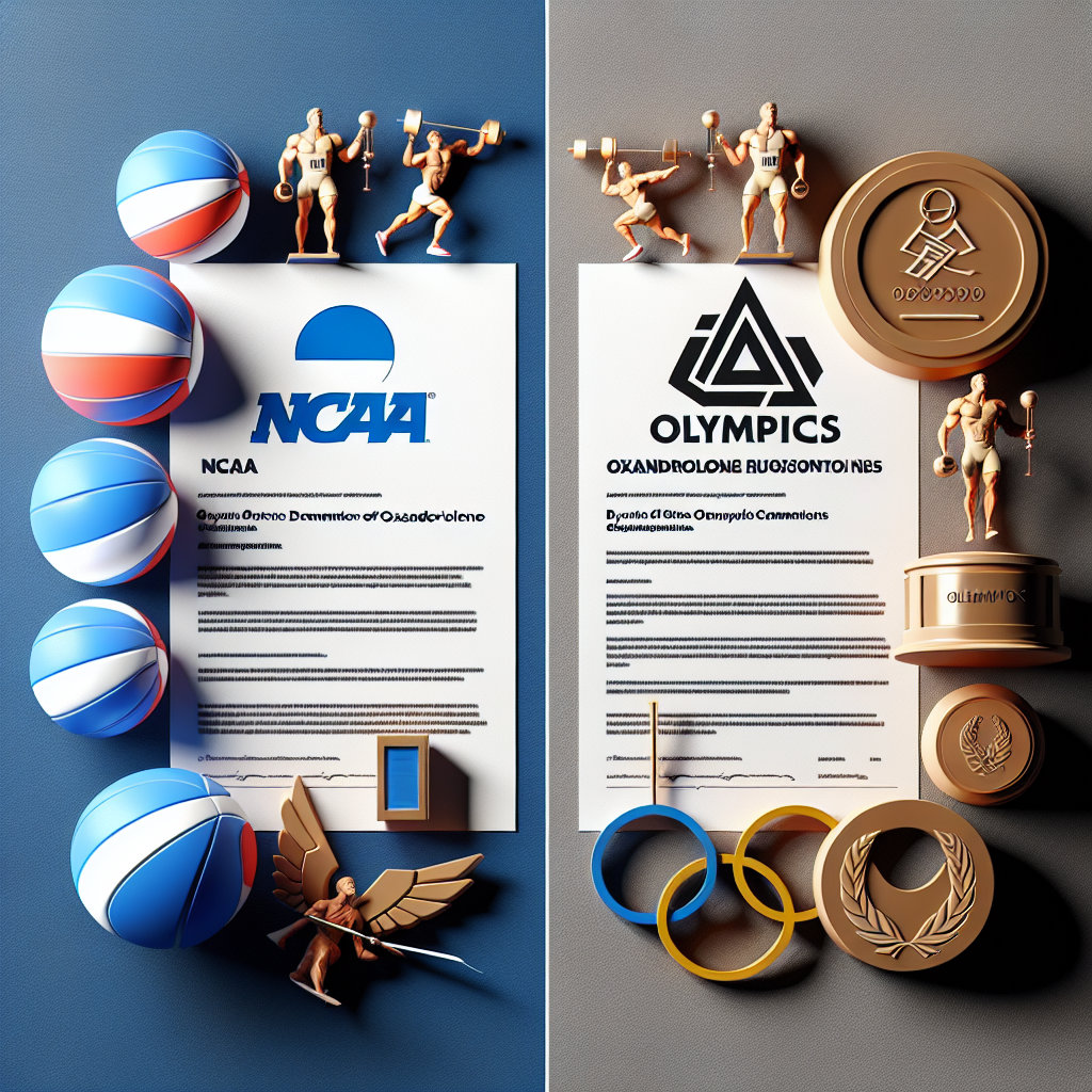 Ncaa and olympic rules on oxandrolone