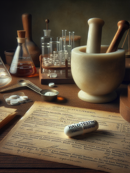 Off-label uses of halotestin